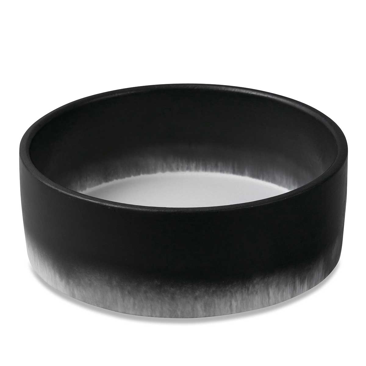 Concrete Large Bowl Special Color White and Black Eleish Van Breems Home