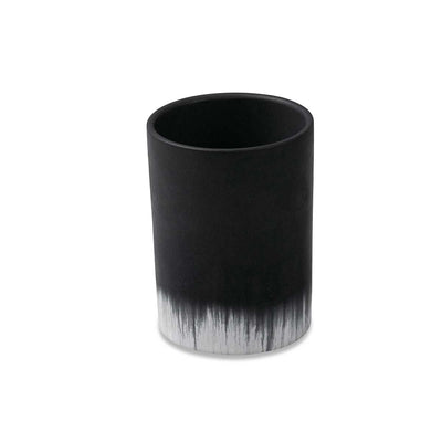 Concrete Small Vase Special Color White and Black Eleish Van Breems Home