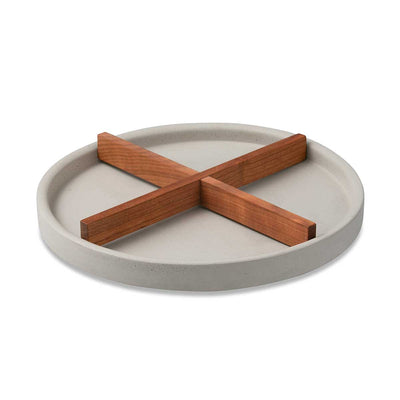 Concrete Tray with Wooden Stick Eleish Van Breems Home