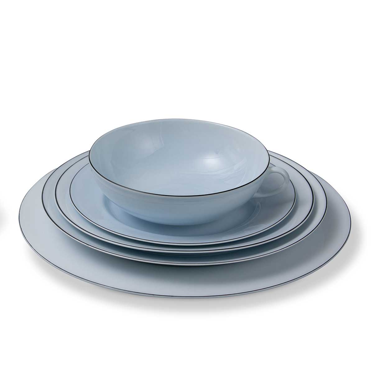 Natur Porcelain Charger Plate 12 3/4" Eleish Van Breems Home