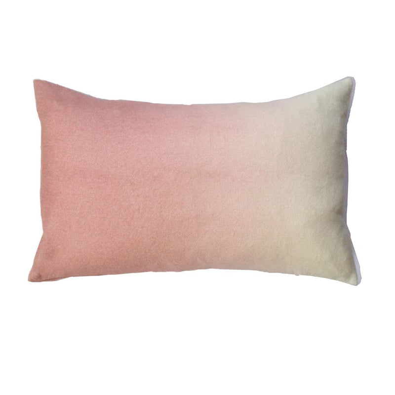 Dip-Dyed Alpaca Rectangular Pillow
