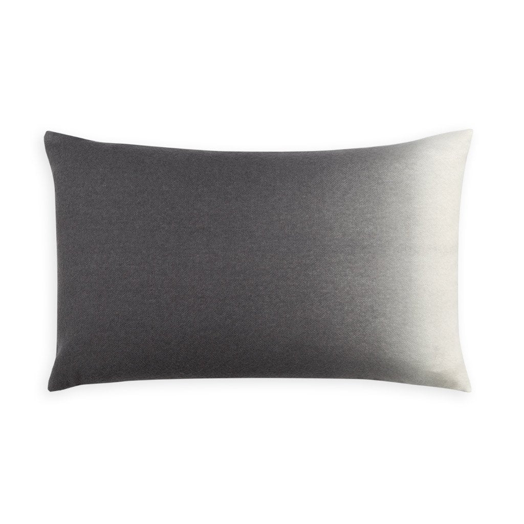 Dip-Dyed Alpaca Rectangular Pillow Pewter Eleish Van Breems Home