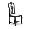 Draken Side Chair Rococo Black Eleish Van Breems Home