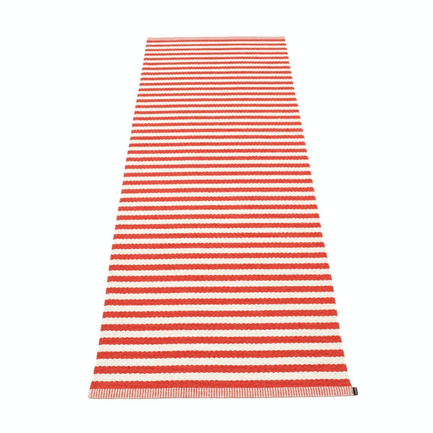 Duo Runner - 2 3/4' X 5 1/4' Coral Red Eleish Van Breems Home