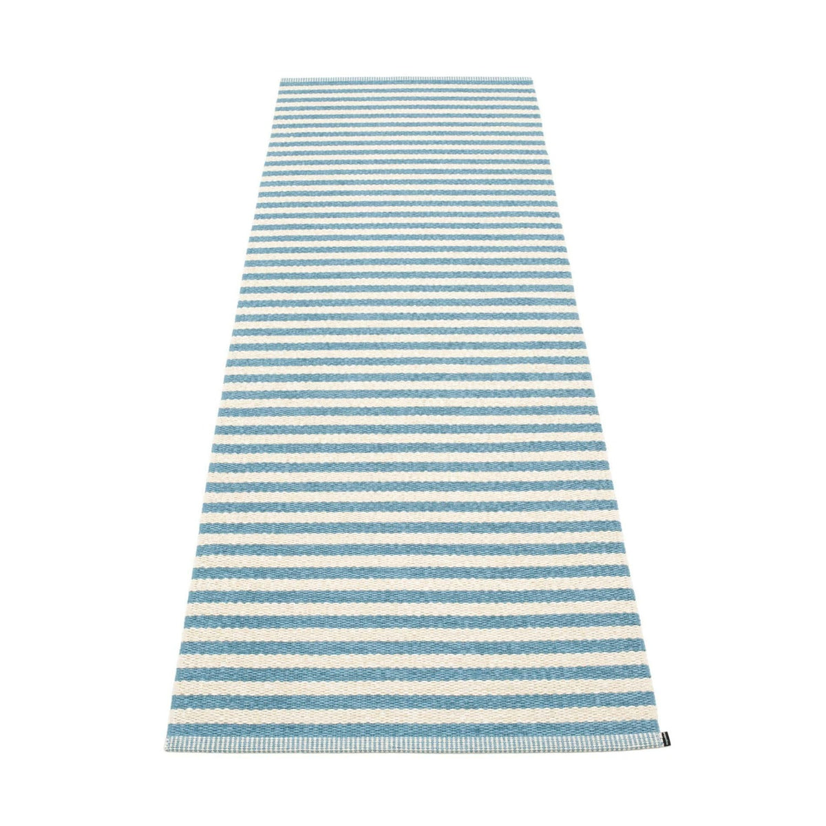 Duo Runner - 2 3/4' X 5 1/4' Misty Blue/Vanilla Eleish Van Breems Home