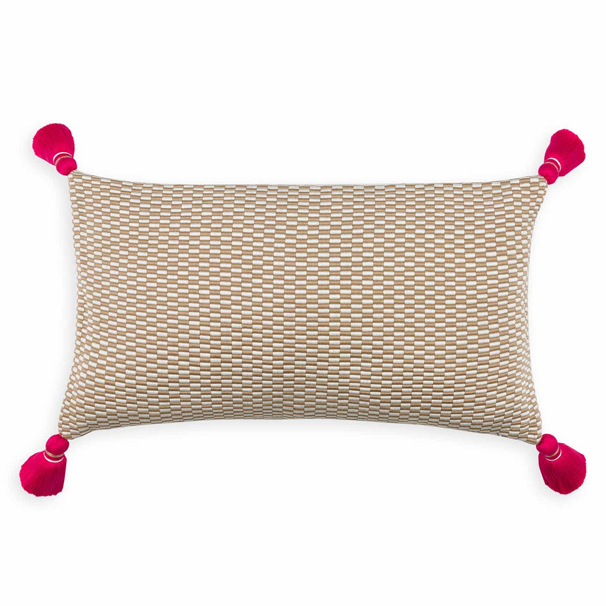 Ella Rectangle Pillow Camel/Natural Eleish Van Breems Home