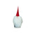 Felt Tomte Red Cap, Dark Grey Body, White Beard Small Eleish Van Breems Home