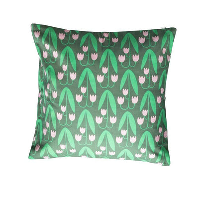 Floral Printed Pillow Green Linnea Eleish Van Breems Home
