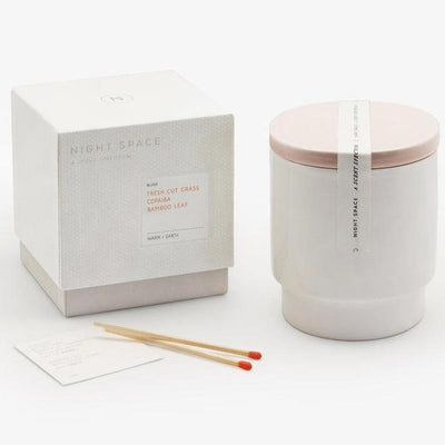 Fresh Cut Grass Copaiba Bamboo Leaf Candle Eleish Van Breems Home