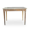 Gustavian Console Table with Glass Panels Eleish Van Breems Home