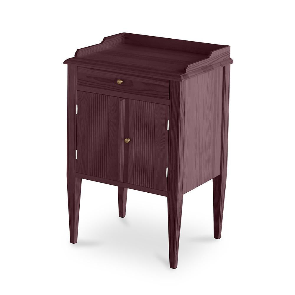 Haga Gustavian Night Table Black Magic Eleish Van Breems Home