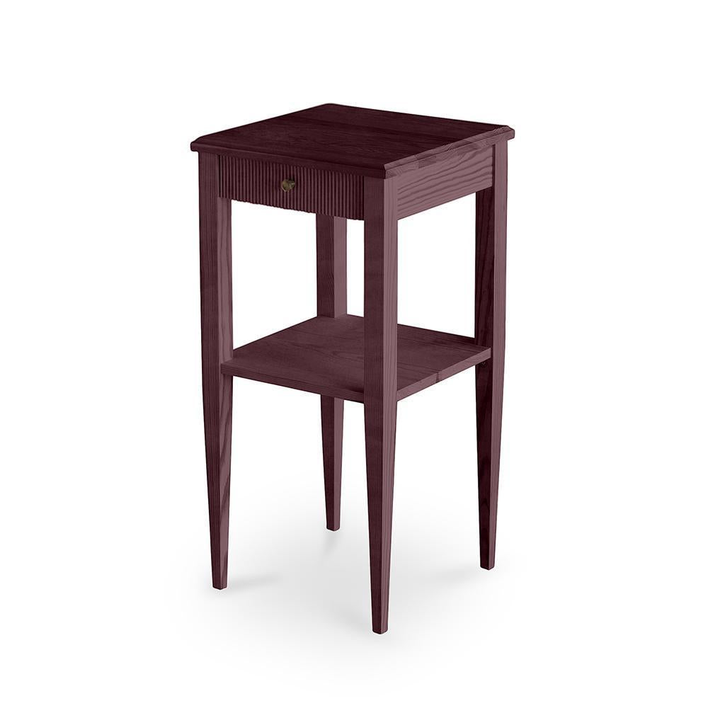 Haga Gustavian Side Table Black Magic Eleish Van Breems Home