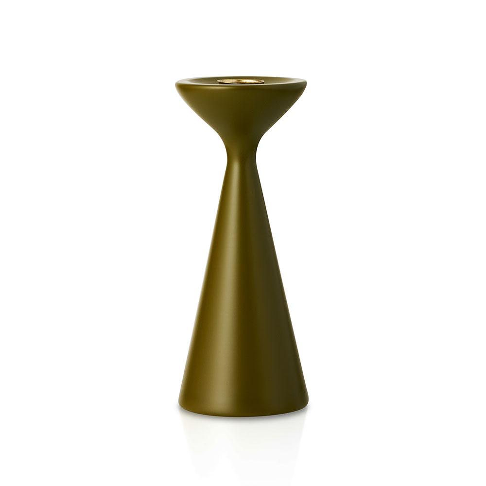 Inga Candlestick Medium Soft Olive Eleish Van Breems Home