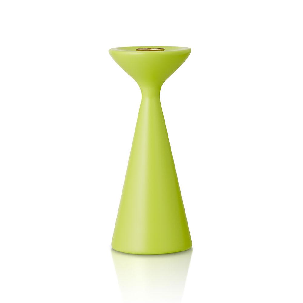 Inga Candlestick Medium Spring Green Eleish Van Breems Home