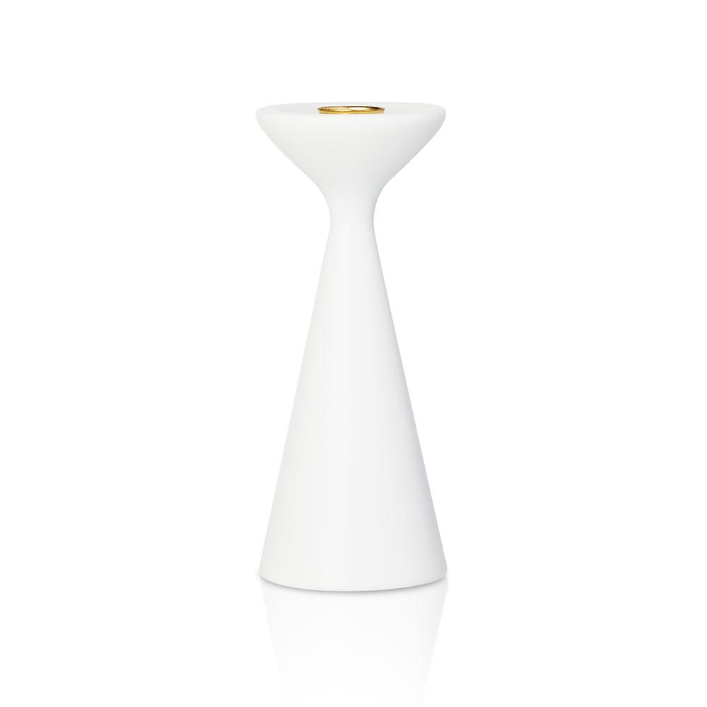 Inga Candlestick Medium White Eleish Van Breems Home