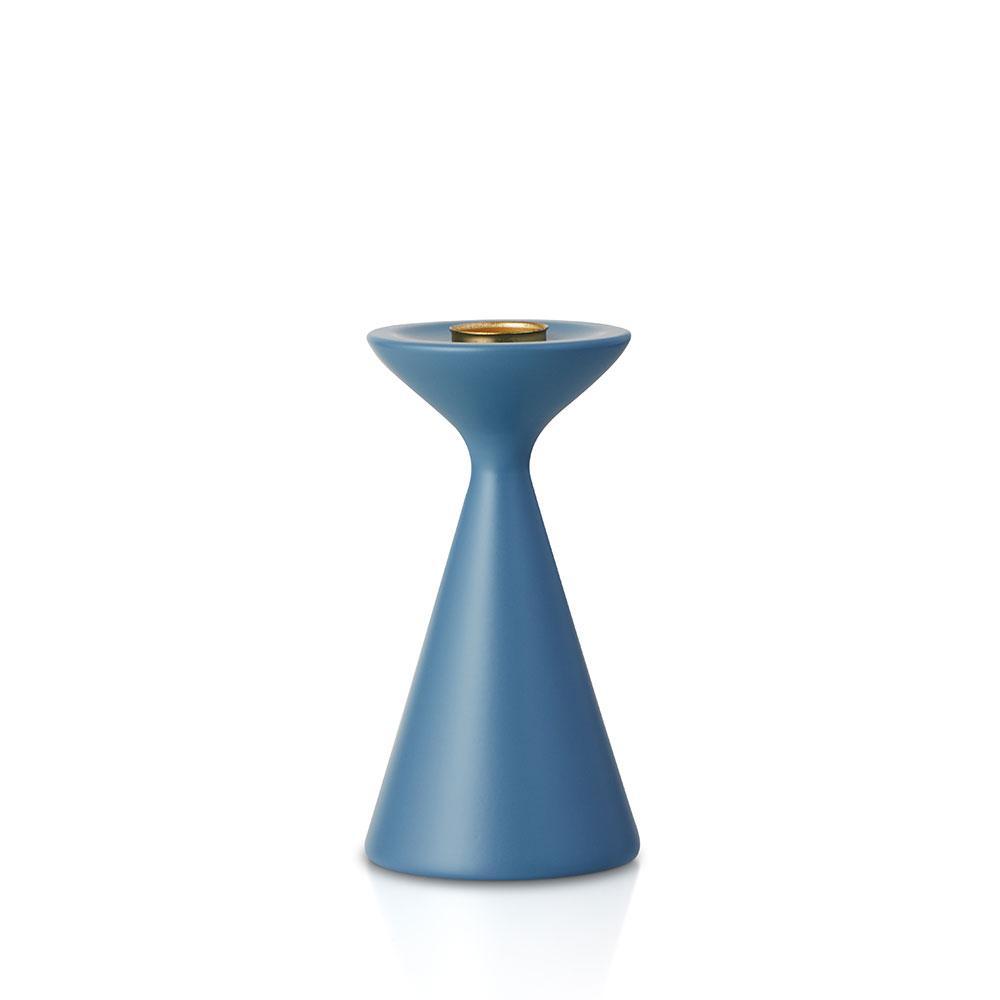 Inga Candlestick Small Dove Blue Eleish Van Breems Home