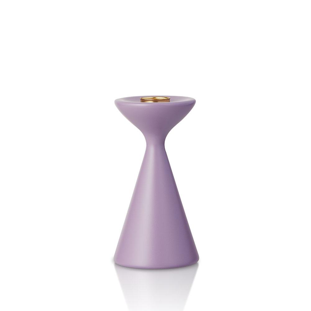 Inga Candlestick Small Pastel Purple Eleish Van Breems Home