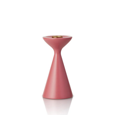 Inga Candlestick Small Retro Pink Eleish Van Breems Home