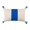 Laguna Stripe Pillow Cobalt Eleish Van Breems Home