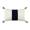 Laguna Stripe Pillow Navy Eleish Van Breems Home
