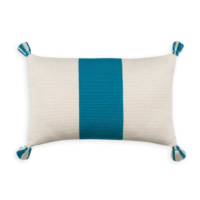 Laguna Stripe Pillow Peacock Eleish Van Breems Home