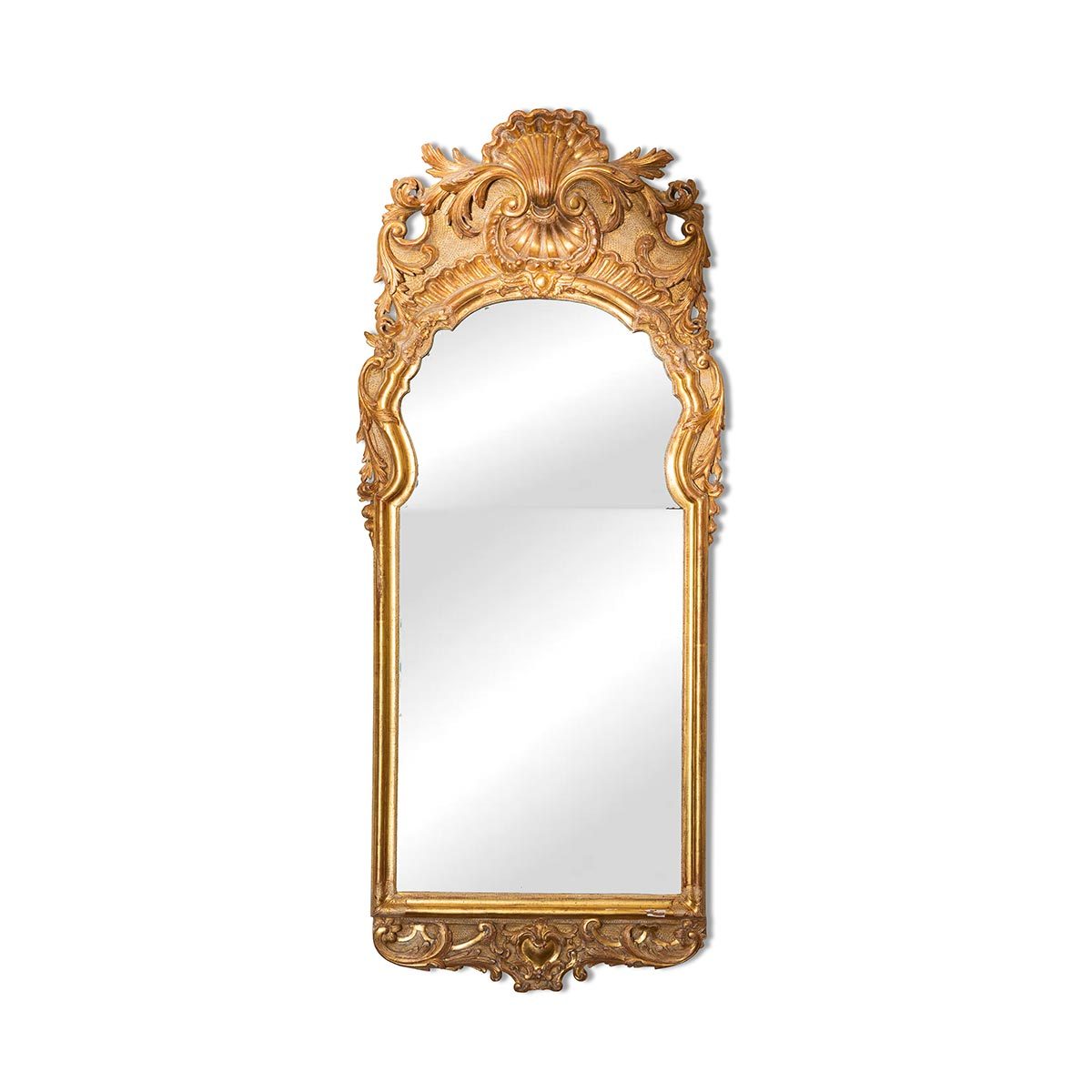 Large Swedish Late Baroque Mirror, 18th century