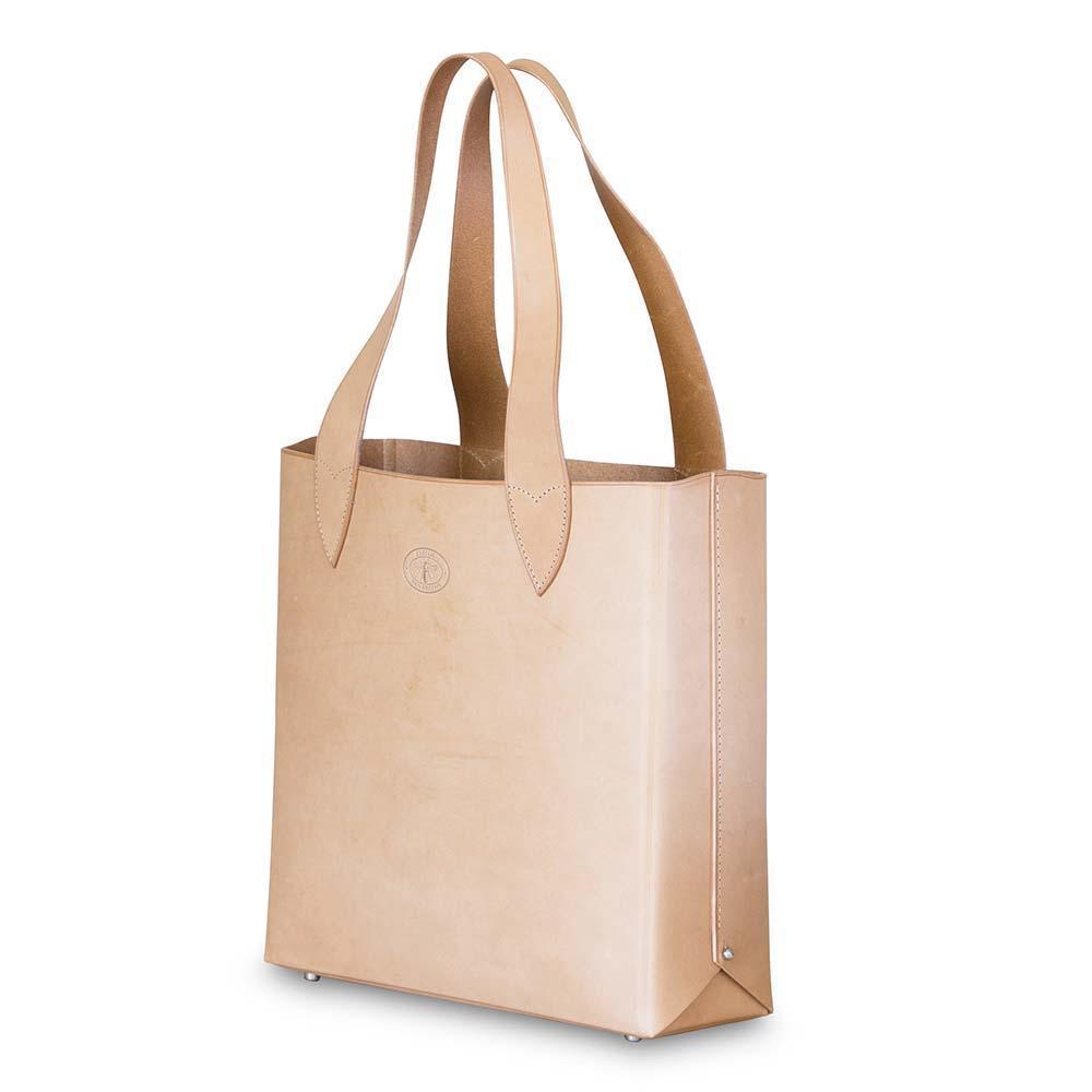 Leila Structured Tote Bag Natural Eleish Van Breems Home