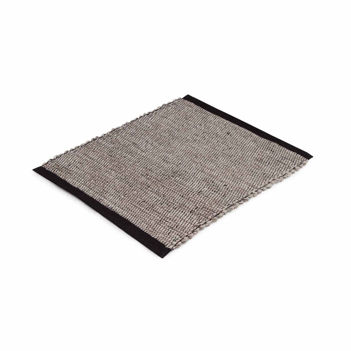 Linen Placemat Natural Black Eleish Van Breems Home