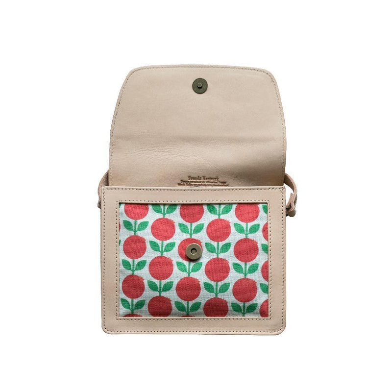 Lingonberry Leather Handbag