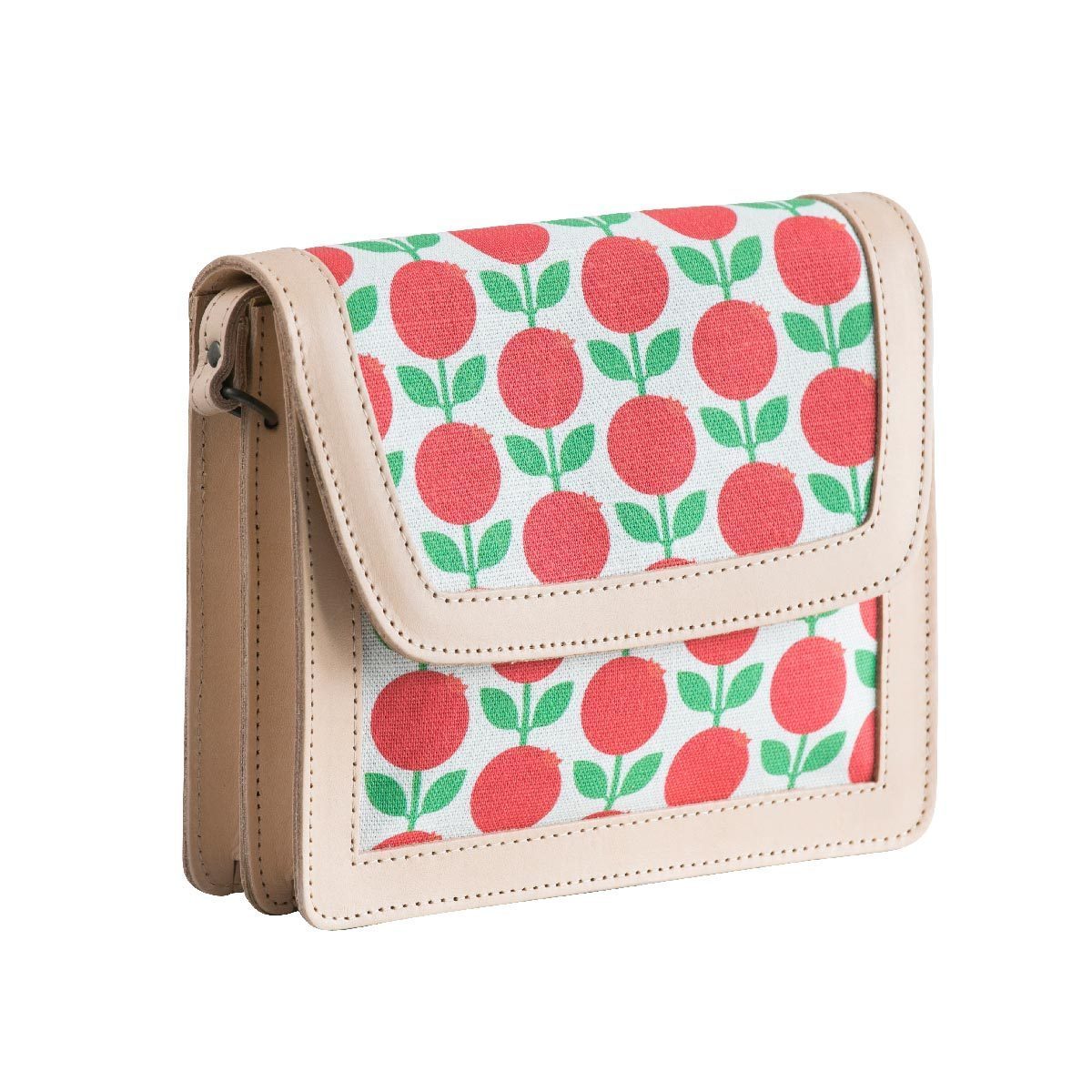 Lingonberry Leather Handbag Eleish Van Breems Home