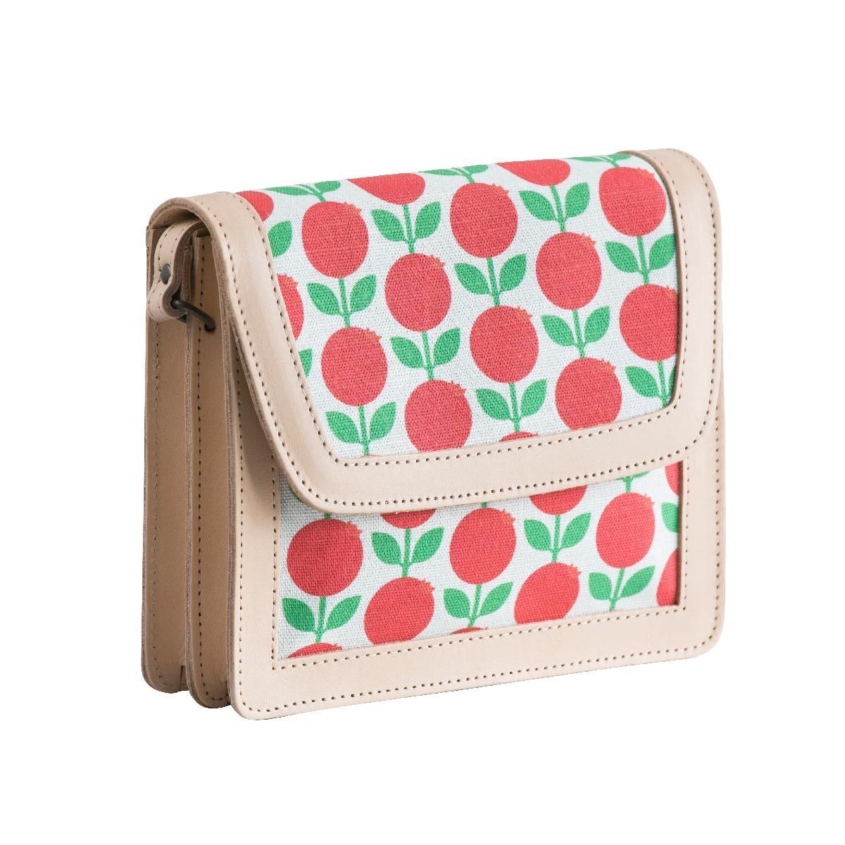 Lingonberry Leather Handbag