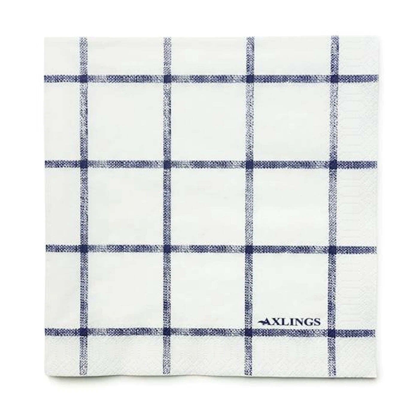 Paper Luncheon Napkin Windowpane Eleish Van Breems Home