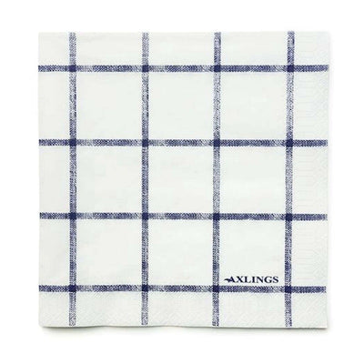 Paper Luncheon Napkin Windowpane