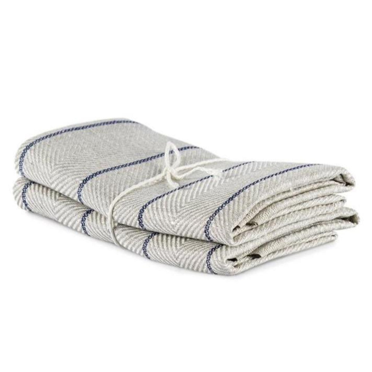 Marulk Tea Towels Natural and Marine Eleish Van Breems Home