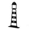 Metal Lighthouse Sculpture Small Black Eleish Van Breems Home