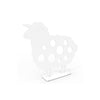 Metal Sheep Sculpture Small White Eleish Van Breems Home