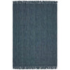 Nanda Hand Woven Rug 6'6” x 10'3” Blue Melange Eleish Van Breems Home