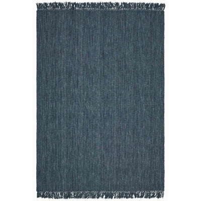 Nanda Hand Woven Rug 6'6” x 10'3” Blue Melange Eleish Van Breems Home