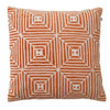 Orange Kulgam Embroidered Velvet Pillow Eleish Van Breems Home