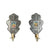 Pair of German Baroque Mirrored Wall Sconces