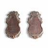 Pair of Baroque Wall Sconces with Candle Holders Eleish Van Breems Home