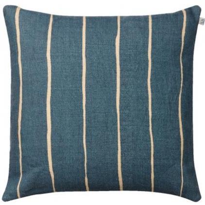 Palace Blue Nisha Linen Pillow
