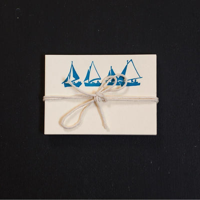 Petite Place Cards Sailboat Marine Eleish Van Breems Home