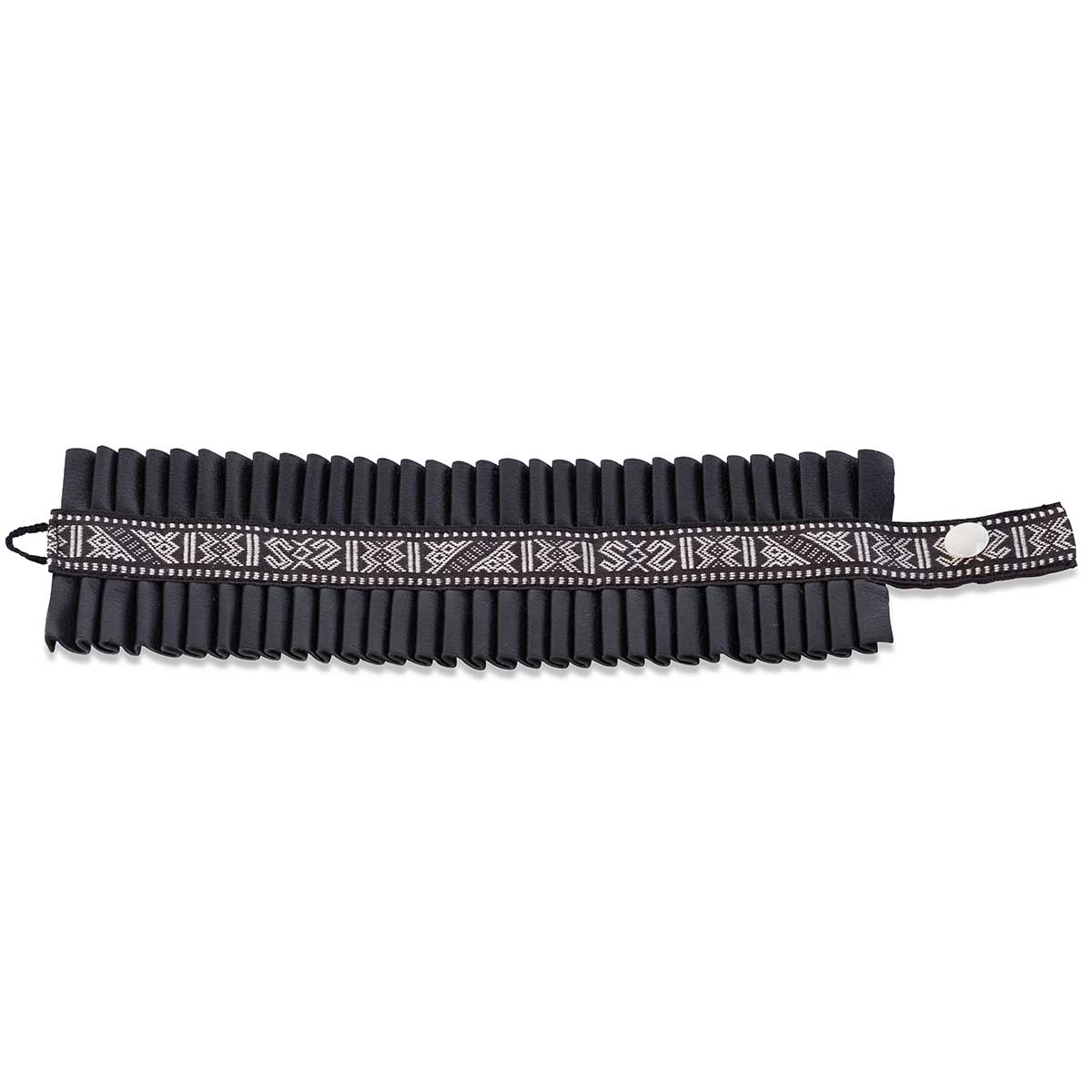 Pleated Leather Bracelet Eleish Van Breems Home