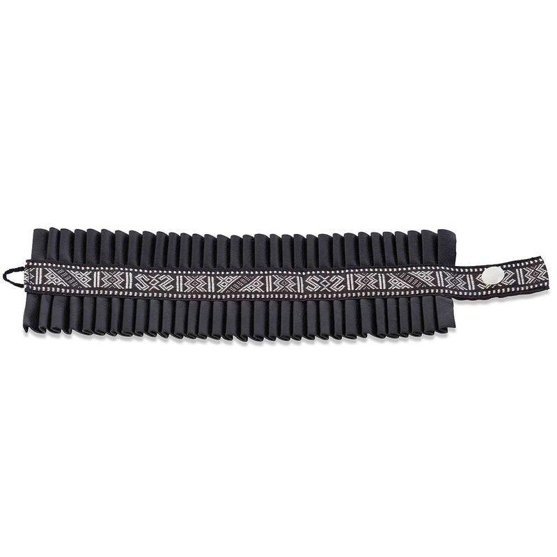 Pleated Leather Bracelet