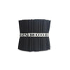 Pleated Leather Bracelet