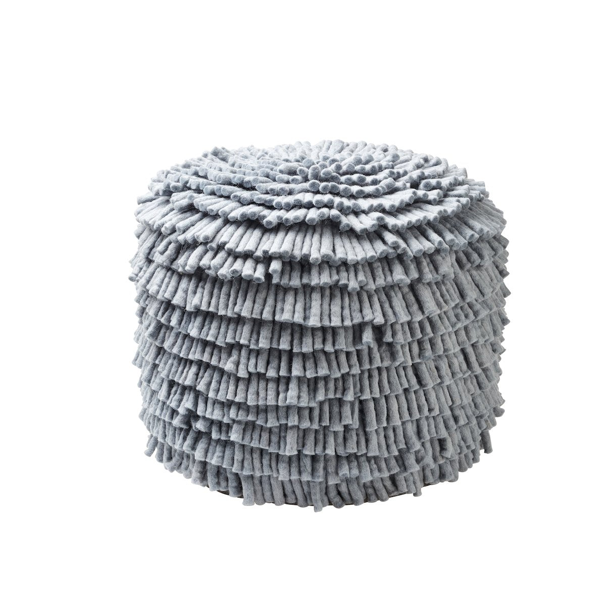 Wool Pouf