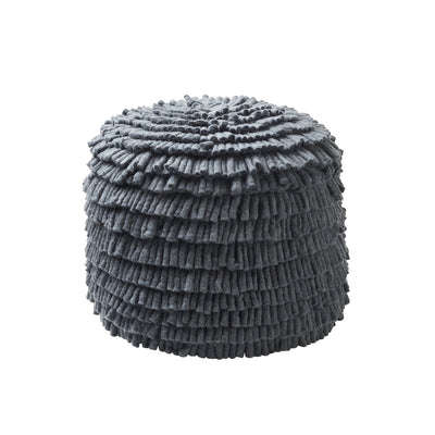 Pouf Dark Grey Eleish Van Breems Home