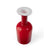 Red Holmegaard Cased Glass Gulvase Eleish Van Breems Home