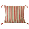 Red Stripe Linen Pillow Eleish Van Breems Home